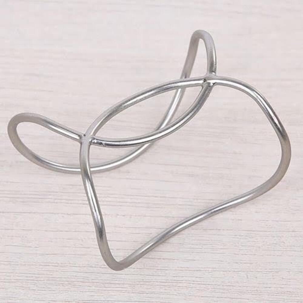 Silver Cuff Bracelet | Crossover